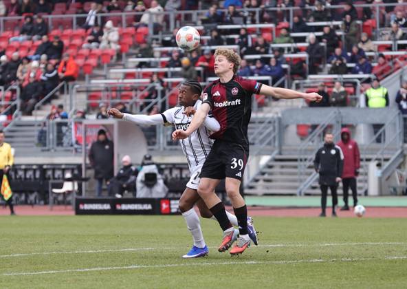 Football, 2. BL, 1. FC Nürnberg - SV Elversberg