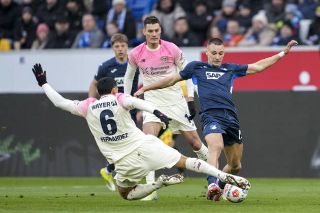 Football, 1. BL, TSG 1899 Hoffenheim - Bayer 04 Leverkusen