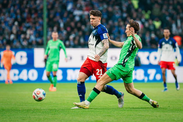 Football, 1. BL, Hamburger SV - Borussia Mönchgengladbach