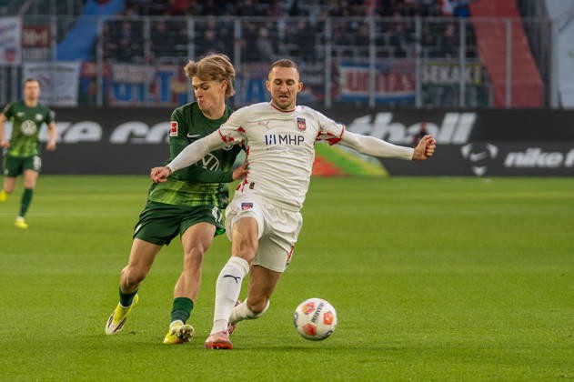 Football, 1st BL, VfL Wolfsburg - 1. FC Heidenheim