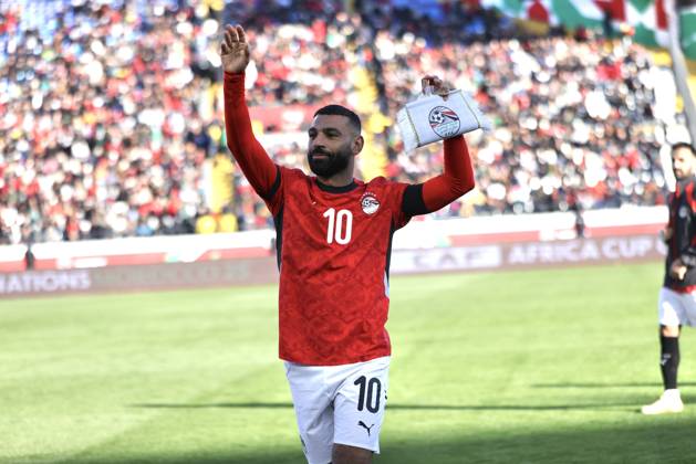 Egypt v Nigeria - Africa Cup of Nations CASABLANCA, MOROCCO - JANUARY 17: Mohamed Salah of Egypt greets fans during the Africa Cup of Nations (AFCON 2025) third place football match between Egypt and Nigeria at the 5th Mohammed Stadium in Casablanca, Morocco, on January 17, 2026. Samah Zidan Anadolu Casablanca Morocco. Editorial use only. Please get in touch for any other usage.  Copyright: x2026xAnadoluxSamahxZidanx