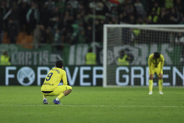 ESP: Real Betis - Villarreal CF. La Liga EA Sports. Date 20 Georges Mikautadze of Villarreal CF during the La Liga EA Sports match between Real Betis and Villarreal CF played at Benito Villamarin Stadium on January 17, 2026 in Sevilla, Spain. kpng Copyright: xAntonioxPozox xPRESSINx AP_260117_BET_VIL_1097