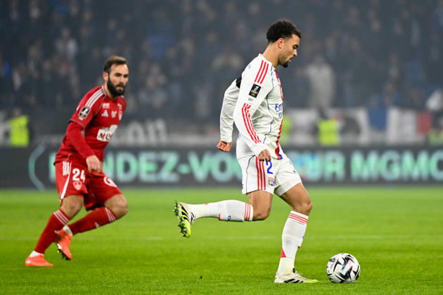 Olympique Lyonnais v Stade Brestois 29 - Ligue 1 McDonald s 2025 2026 21 Ruben KLUIVERT (ol) during the Ligue 1 McDonald s match between Lyon and Brest at Groupama Stadium on January 18, 2026 in Lyon, France. Lyon France Copyright: xFEPx 776348250