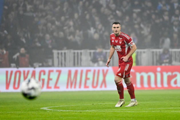 Olympique Lyonnais v Stade Brestois 29 - Ligue 1 McDonald s 2025 2026 05 Brendan CHARDONNET (sb29) during the Ligue 1 McDonald s match between Lyon and Brest at Groupama Stadium on January 18, 2026 in Lyon, France. Lyon France Copyright: xFEPx 776348250