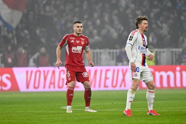 Olympique Lyonnais v Stade Brestois 29 - Ligue 1 McDonald s 2025 2026 05 Brendan CHARDONNET (sb29) during the Ligue 1 McDonald s match between Lyon and Brest at Groupama Stadium on January 18, 2026 in Lyon, France. Lyon France Copyright: xFEPx 776348250