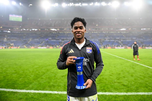 Olympique Lyonnais v Stade Brestois 29 - Ligue 1 McDonald s 2025 2026 09 ENDRICK Felipe Moreira de Sousa (ol) during the Ligue 1 McDonald s match between Lyon and Brest at Groupama Stadium on January 18, 2026 in Lyon, France. Lyon France Copyright: xFEPx 776348250