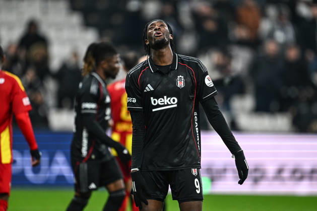 Besiktas v Zecorner Kayserispor - Turkish Super Lig ISTANBUL, TURKIYE - JANUARY 19: Tammy Abraham of Besiktas reacts during the Turkish Super Lig Week 18 match between Besiktas and Zecorner Kayserispor at Tupras Stadium in Istanbul, Turkiye, on January 19, 2026. Cem Tekkesinoglu Anadolu Istanbul Turkey. Editorial use only. Please get in touch for any other usage. Copyright: x2026xAnadoluxCemxTekkesinoglux