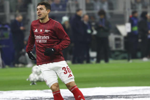 FC Internazionale Milano v Arsenal FC - UEFA Champions League 2025 26 League Phase MD7 Martin Zubimendi plays during the UEFA Champions League 2025 26 match between FC Internazionale and FC Arsenal at Giuseppe Meazza stadium in Milano, Italy, on January 20, 2026. Milano Milano Italy Copyright: xMairoxCinquettix originalFilename:cinquetti-fcintern260120_npOlR