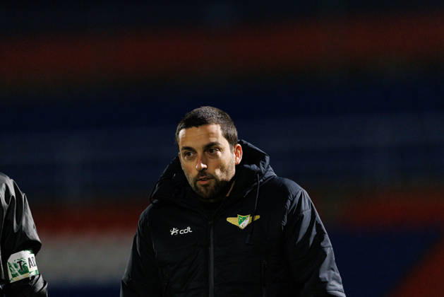 Vasco Botelho da Costa seen during Liga Portugal game between teams of FC Alverca and Moreirense FC (Maciej Rogowski Ball Raw Images) Alverca Complexo Desportivo Alverca Portugal Copyright: xMaciejxRogowskix maciejrogowski_alverca_moreirense_2526-101