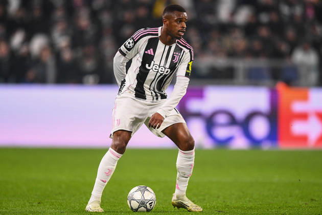 2026-01-21 Juventus FC v SL Benfica - UEFA Champions League 2025 26 League Phase MD7 TURIN, ITALY - JANUARY 21: Pierre Kalulu of Juventus FC during the UEFA Champions League 2025 26 League Phase MD7 match between Juventus FC and SL Benfica at Allianz Stadium on January 21, 2026 in Turin, Italy. (Photo by Alberto Gandolfo BSR Agency) Turin Italy Content not available for redistribution in The Netherlands directly or indirectly through any third parties. Copyright: xBSRxAgencyx
