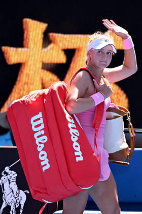 TENNIS AUSTRALIAN OPEN, Taylah Preston of Australia waves to the crowd following her loss in the Women™s 2nd round match against Linda Noskova of Czechia on day 5 of the 2026 Australian Open tennis tournament at Melbourne Park in Melbourne, Wednesday, January 22, 2026. ( NO ARCHIVING MELBOURNE VICTORIA AUSTRALIA  Copyright: xJAMESxROSSx 20260122189929161737
