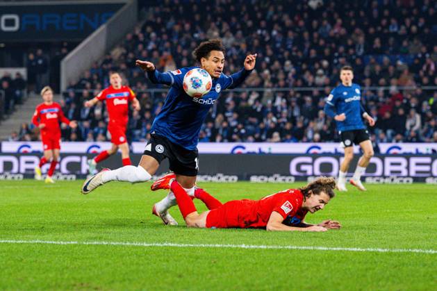 Football, 2. BL, Arminia Bielefeld - Holstein Kiel