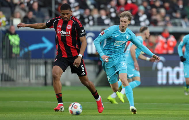 Football, 1. BL, Eintracht Frankfurt - TSG Hoffenheim