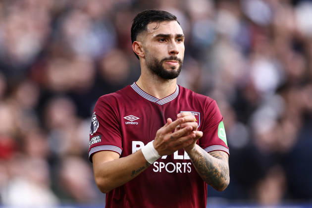 West Ham United gegen Sunderland 24. Januar 2026, London Premier League Fußball West Ham United gegen Sunderland Valentin Castellanos von West Ham United Foto Jacques Feeney Abseits London UK  Copyright: xJacquesxFeeneyx xOffsidexOffside