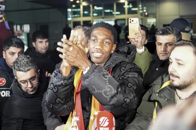 Football, Galatasaray new signing Yaser Asprilla on arrival in Istanbul