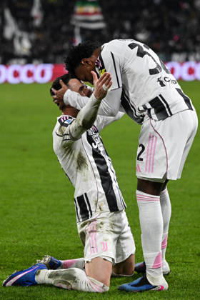Cm Torino 25 01 2026 - campionato di calcio serie A Juventus-Napoli foto Cristiano Mazzi Image nella foto: esultanza gol Filip Kostic
