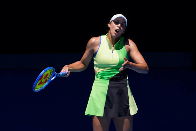 Tennis, Australian Open, Titelverteidigerin Madison Keys scheidet gegen Jessica Pegula aus
