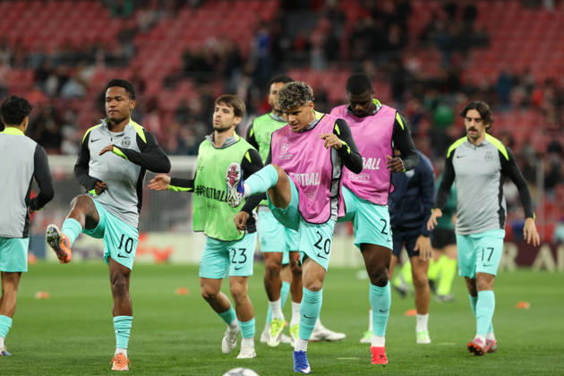Athletic Club Bilbao vs Sporting CP 2025-26 UEFA Champions League, Bilbao, Spain, 28 January 2026. (Sporting Portugal) gestures, Credit:Juan Lazkano Photobilbao Avalon Bilbao, Basque Country, Spain Copyright: xJuanxLazkanoxPhotobilbaox xAvalonx 1070068041