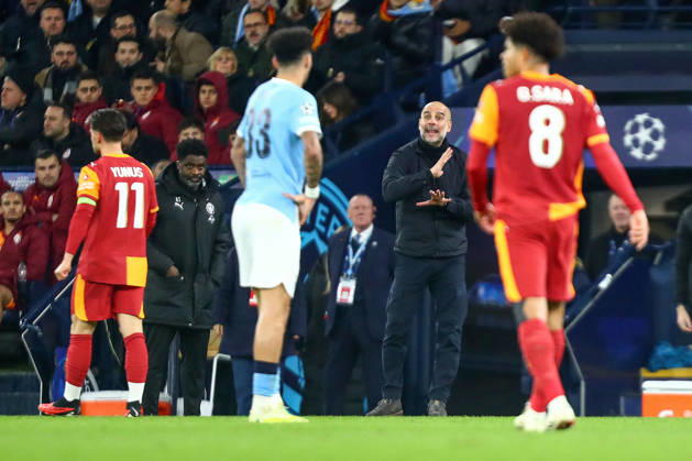 Manchester City v Galatasaray S.K., UEFA Champions League Pep Guardiola, Manager of Manchester City gestures during the Manchester City v Galatasaray S.K. UEFA Champions League MD8 match at the Etihad Stadium, Manchester, England on 28 January 2026 Credit: Luke Williams Every Second Media Editorial use only. All images are copyright Every Second Media Limited. No images may be reproduced without prior permission. Copyright: xIMAGO EveryxSecondxMediax ESM-1778-0034 LukexWilliamsx xEveryxSecondxMediax