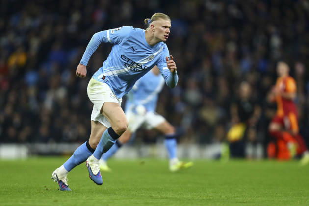 Manchester City v Galatasaray S.K., UEFA Champions League Erling Haaland of Manchester City during the Manchester City v Galatasaray S.K. UEFA Champions League MD8 match at the Etihad Stadium, Manchester, England on 28 January 2026 Credit: Luke Williams Every Second Media Editorial use only. All images are copyright Every Second Media Limited. No images may be reproduced without prior permission. Copyright: xIMAGO EveryxSecondxMediax ESM-1778-0062 LukexWilliamsx xEveryxSecondxMediax