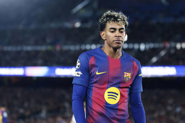 Lamine Yamal (Barcelona), JANUARY 28, 2026 - Football Soccer : UEFA Champions League match between FC Barcelona, Barca 4-1 FC Copenhagen at Spotify Camp Nou in Barcelona, Spain. Noxthirdxpartyxsales aflo_317761563