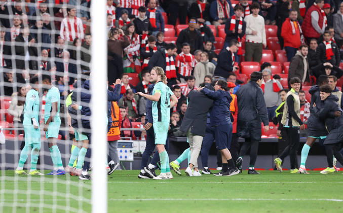 Athletic Club Bilbao vs Sporting CP 2025-26 UEFA Champions League, Bilbao, Spain, 28 January 2026. (Sporting Portugal) celebrates after scoring his team s third goal, Credit:Juan Lazkano Photobilbao Avalon Bilbao, Basque Country, Spain Copyright: xJuanxLazkanoxPhotobilbaox xAvalonx 1070114669
