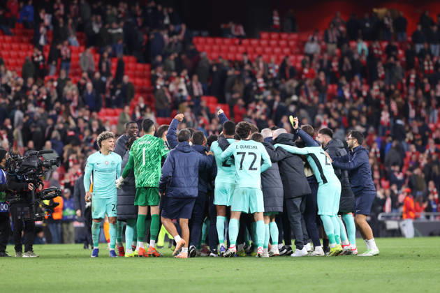 Athletic Club Bilbao vs Sporting CP 2025-26 UEFA Champions League, Bilbao, Spain, 28 January 2026. (Sporting Portugal) celebrates after wining, Credit:Juan Lazkano Photobilbao Avalon Bilbao, Basque Country, Spain Copyright: xJuanxLazkanoxPhotobilbaox xAvalonx 1070114750
