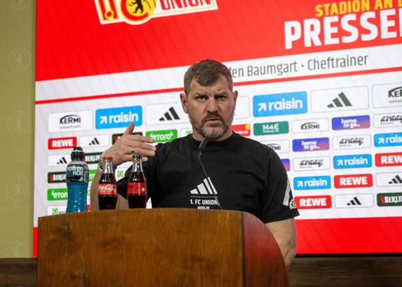 Football, 1. BL, Union Berlin Press Conference