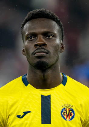 Tani Oluwaseyi FC Villareal, 21 Bayer 04 Leverkusen FC Villareal, Leverkusen, BayArena, 28 01 2026, GER, Herren, UEFA Champions League, Season 2025 2026 UEFA regulations prohibit any use of photographs as image sequences and or quasi video Copyright: HMBxMedia xMarcoxBader