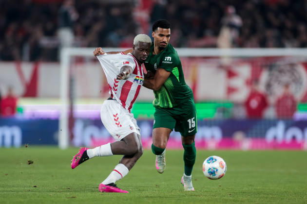 Football, 1st BL, 1. FC Köln - VfL Wolfsburg