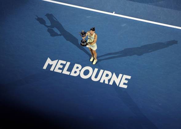 Tennis, Australian Open, Frauen Finale, Siegerin Jelena Rybakina