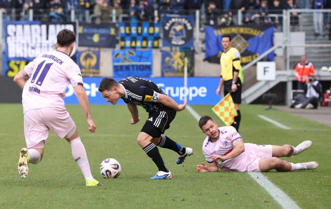 Football, 3rd division, 1. FC Saarbrücken - VfL Osnabrück