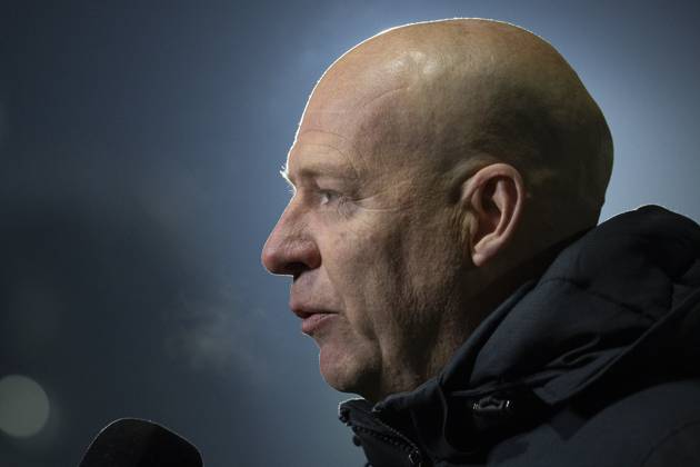 ZWOLLE, 31-01-2026 , MAC3PARK Stadion , season 2025 2026 , Dutch Eredivisie Football , match between PEC Zwolle and Telstar , picture shows PEC Zwolle coach Henry van der Vegt PEC - Telstar  x201216305x Copyright: