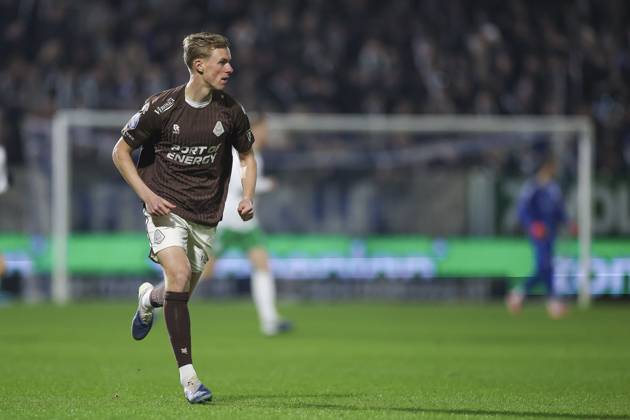 ZWOLLE, 31-01-2026 , MAC3PARK Stadion , season 2025 2026 , Dutch Eredivisie Football , match between PEC Zwolle and Telstar , picture shows Telstar-player Guus Offerhaus PEC - Telstar  x201217083x Copyright: