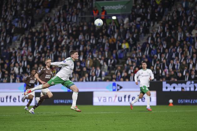 ZWOLLE, 31-01-2026 , MAC3PARK Stadion , season 2025 2026 , Dutch Eredivisie Football , match between PEC Zwolle and Telstar , picture shows bog chance for PEC Zwolle player Thijs Oosting PEC - Telstar  x201217418x Copyright: