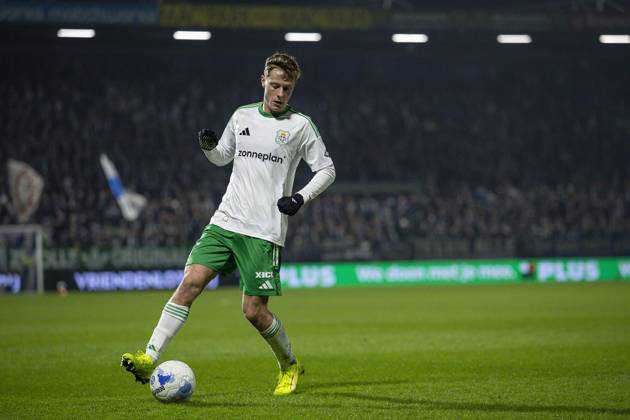 ZWOLLE, 31-01-2026 , MAC3PARK Stadion , season 2025 2026 , Dutch Eredivisie Football , match between PEC Zwolle and Telstar , picture shows PEC Zwolle player Nick Fichtinger PEC - Telstar  x201217420x Copyright: