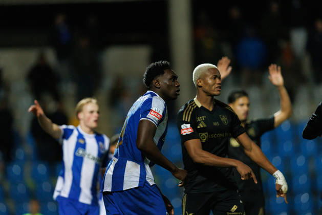 Samu Aghehowa seen during Liga Portugal game between Casa Pia AC and FC Porto (Maciej Rogowski Ball Raw Images) Rio Maior Estadio Municipal Rio Maior Portugal Copyright: xMaciejxRogowskix maciejrogowski_casapia_fcporto_2526-118