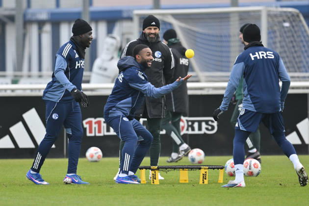 Football, 2nd BL, FC Schalke 04, Training