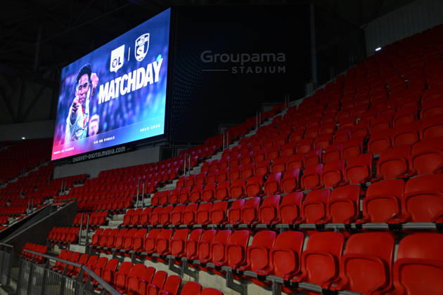 Football : Olympique lyonnais vs Stade LAVAL- French Cup - 04 02 2026 Illustration Groupama stadium Lyon during the French Cup match between Olympique Lyonnais and Stade LAVAL at Groupama Stadium Decines Charpieu Lyon on February 04 2026 , France  Copyright: xMouradxAllilix
