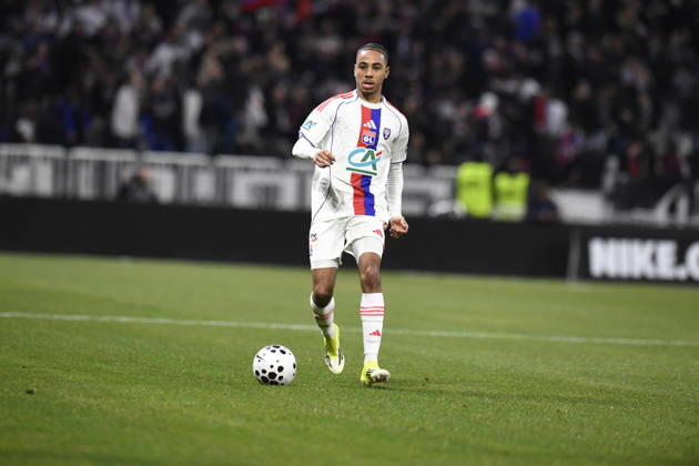 Football : Olympique lyonnais vs Stade LAVAL- French Cup - 04 02 2026 NARTEY Noah of Lyon during the French Cup match between Olympique Lyonnais and Stade LAVAL at Groupama Stadium Decines Charpieu Lyon on February 04 2026 , France LYONFrance  Copyright: xMouradxALLILIx