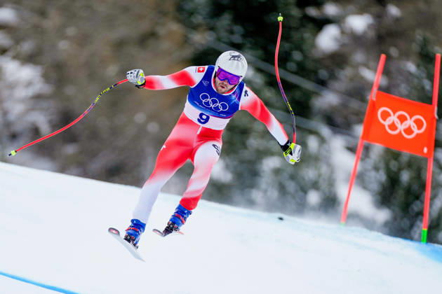 Winter Olympics in Milan Cortina 2026 Bormio, Italy 20260206 Franjo von Allmen from Switzerland during downhill alpine training in Bormio during the Winter Olympics in Milano Cortina 2026 Photo Cornelius Poppe NTB Bormio Italy EDITORIAL USE ONLY RESTRICTED USE FOR BETTING COMPANIES Copyright: xCorneliusxPoppex xNTBx