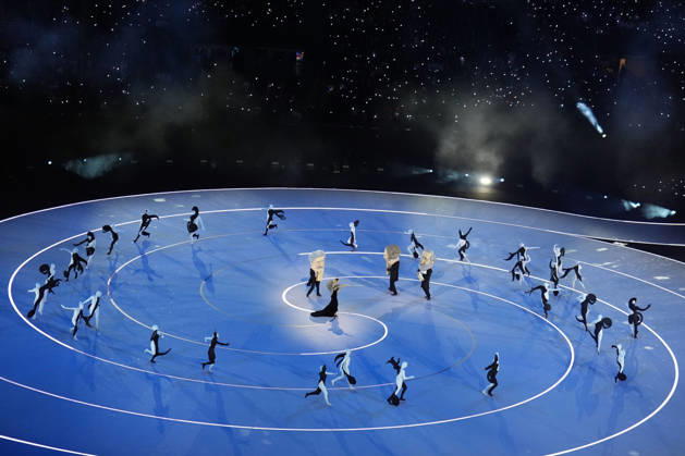 Milano Cortina 2026, Milan, Italy, 06.02, 2026, MiCo2026, MiCo, 2026, Olympics, Olympic, Winter Olympic, Olympic Winter games, Winterspiele,Spiele, Summer games Opening Ceremony of the Milano Cortina 2026 Olympic Winter Games in Milan, Italy, 06.02.2026. Photo: Roman Koksarov (RKF) Milan Italy Copyright: xRomanxKoksarovx DSC04335