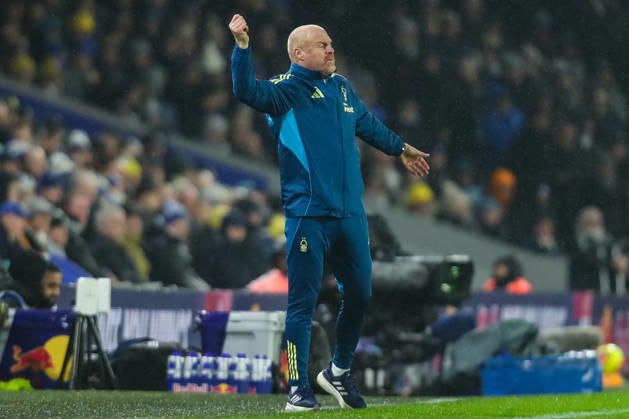Leeds United v Nottingham Forest, Premier League Sean Dyche Manager Of Nottingham Forest reacts during the Leeds United v Nottingham Forest Premier League match at Elland Road, Leeds, England on 6 February 2026 Credit: Lee Keuneke Every Second Media Editorial use only. All images are copyright Every Second Media Limited. No images may be reproduced without prior permission. All rights reserved. Premier League and Football League images are subject to licensing agreements with Football DataCo Limited. see https: www.football-dataco.com Copyright: xIMAGO EveryxSecondxMediax ESM-1788-0042 LeexKeunekex xEveryxSecondxMediax