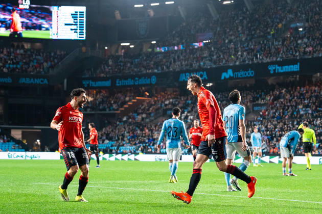 ESP: RC Celta and CA Osasuna. La Liga EA Sports. Date 23 Ante Budimir of CA Osasuna celebrates after scoring goal during the La Liga EA Sports match between RC Celta and CA Osasuna played at Abanca Balaidos Stadium on February 6, 2026 in Vigo, Spain. kpng Copyright: xPedroxMinax xPRESSINx PM_260206_CEL_OSA_2526_004
