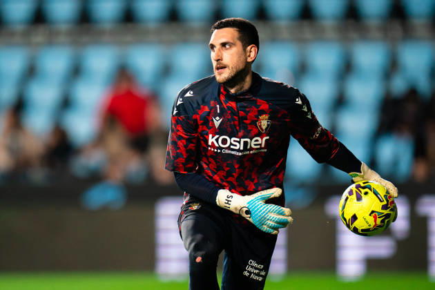 ESP: RC Celta and CA Osasuna. La Liga EA Sports. Date 23 Sergio Herrera of CA Osasuna during the La Liga EA Sports match between RC Celta and CA Osasuna played at Abanca Balaidos Stadium on February 6, 2026 in Vigo, Spain. kpng Copyright: xPedroxMinax xPRESSINx PM_260206_CEL_OSA_2526_008