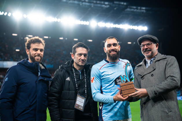 ESP: RC Celta and CA Osasuna. La Liga EA Sports. Date 23 Borja Iglesias of RC Celta during the La Liga EA Sports match between RC Celta and CA Osasuna played at Abanca Balaidos Stadium on February 6, 2026 in Vigo, Spain. kpng Copyright: xPedroxMinax xPRESSINx PM_260206_CEL_OSA_2526_011