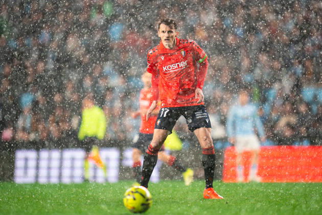 ESP: RC Celta and CA Osasuna. La Liga EA Sports. Date 23 Ante Budimir of CA Osasuna during the La Liga EA Sports match between RC Celta and CA Osasuna played at Abanca Balaidos Stadium on February 6, 2026 in Vigo, Spain. kpng Copyright: xPedroxMinax xPRESSINx PM_260206_CEL_OSA_2526_014