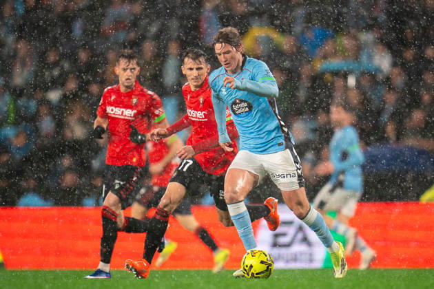 ESP: RC Celta and CA Osasuna. La Liga EA Sports. Date 23 Fer Lopez of RC Celta during the La Liga EA Sports match between RC Celta and CA Osasuna played at Abanca Balaidos Stadium on February 6, 2026 in Vigo, Spain. kpng Copyright: xPedroxMinax xPRESSINx PM_260206_CEL_OSA_2526_016