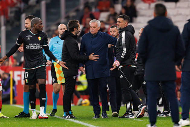 Jose Mourinho seen during Liga Portugal game between SL Benfica and CF Estrela Amadora (Maciej Rogowski Ball Raw Images) Lisbon Estadio da Luz Portugal Copyright: xMaciejxRogowskix maciejrogowski_slbenfica_estrela_2526_3-217