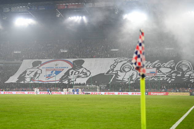 RECORD DATE NOT STATED ZABRZE 07.02.2026 MECZ 20. KOLEJKA PKO BP EKSTRAKLASA SEZON 2025 26 --- POLISH FOOTBALL TOP LEAGUE MATCH IN ZABRZE: GORNIK ZABRZE - LECH POZNAN KIBICE GORNIK ZABRZE FOT.WIKTOR FARYNA 400MM.PL NEWSPIX.PL --- newspix.pl